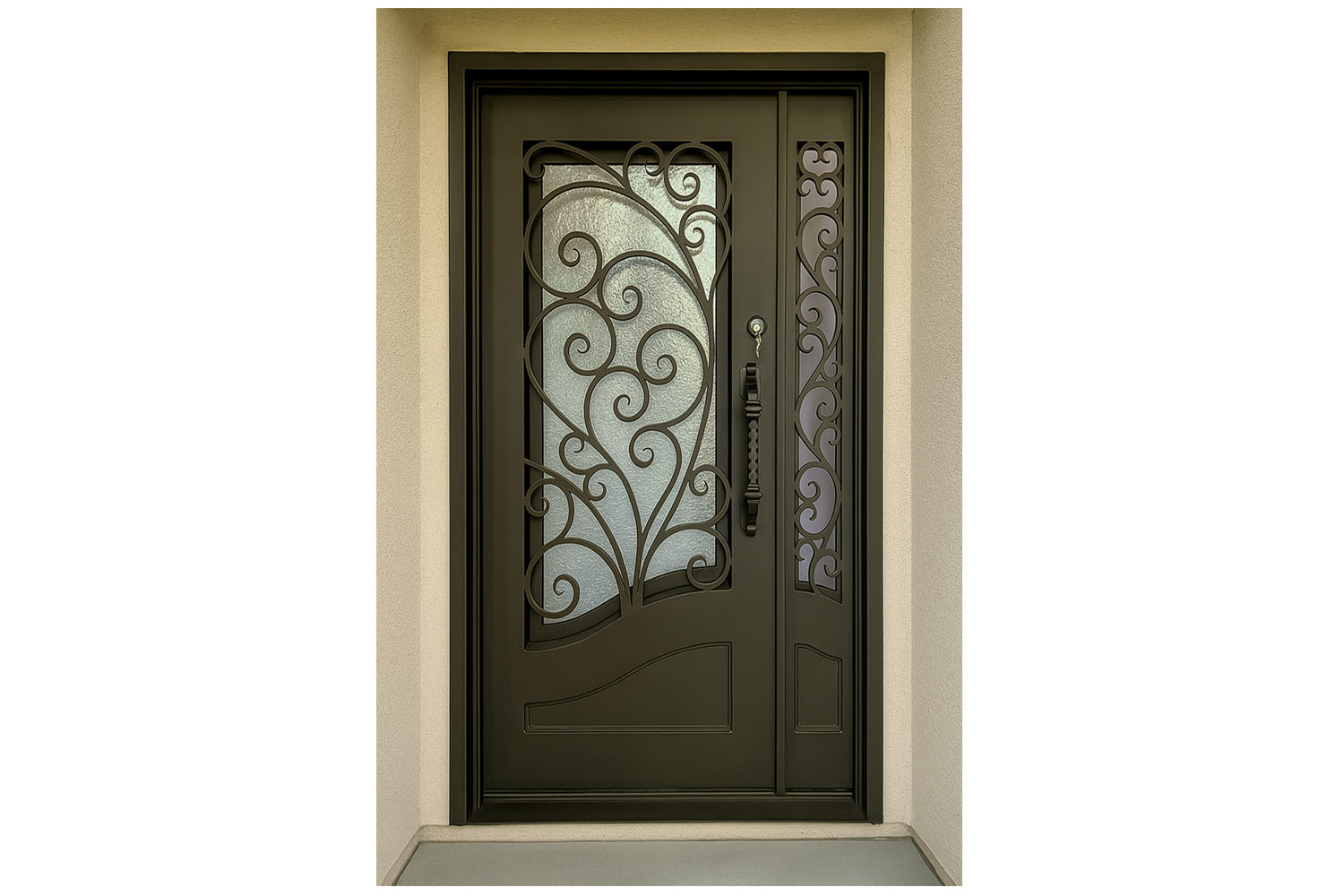 Royal 322 Wrought Iron Custom Exterior Door by Nova