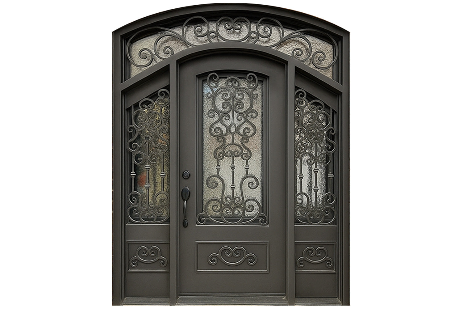 Royal 323 Wrought Iron Custom Exterior Door by Nova
