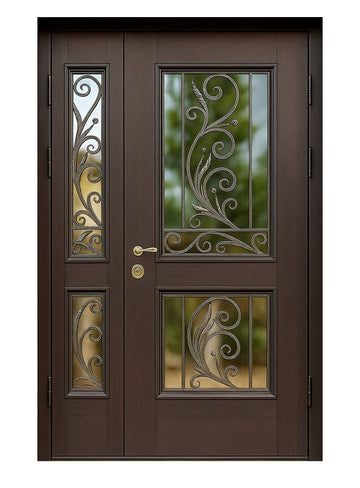 Royal 326 Wrought Iron Custom Exterior Door by Nova