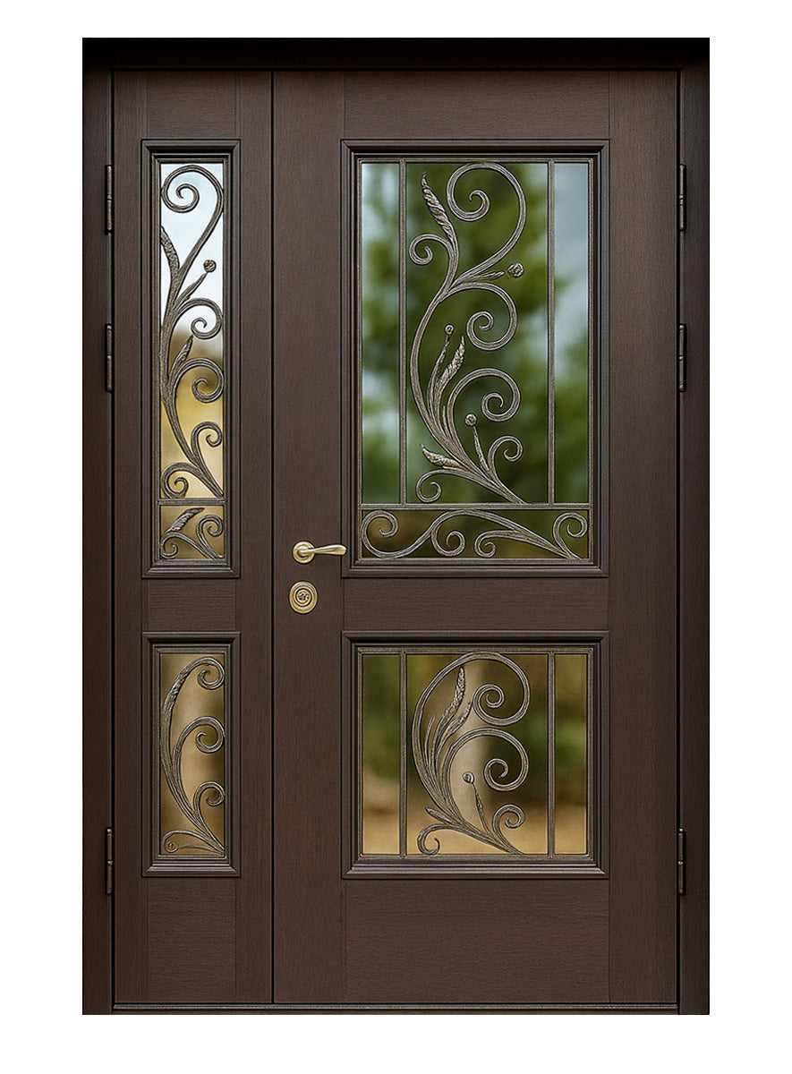 Royal 326 Wrought Iron Custom Exterior Door by Nova