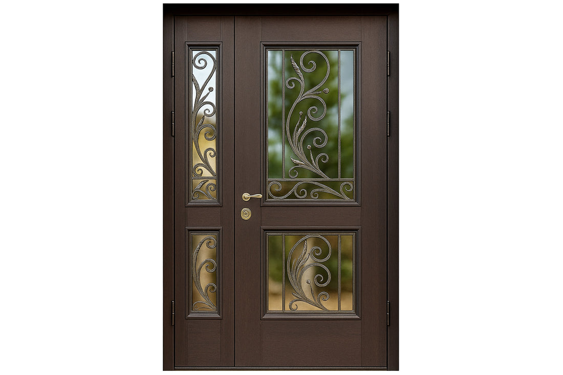 Royal 326 Wrought Iron Custom Exterior Door by Nova