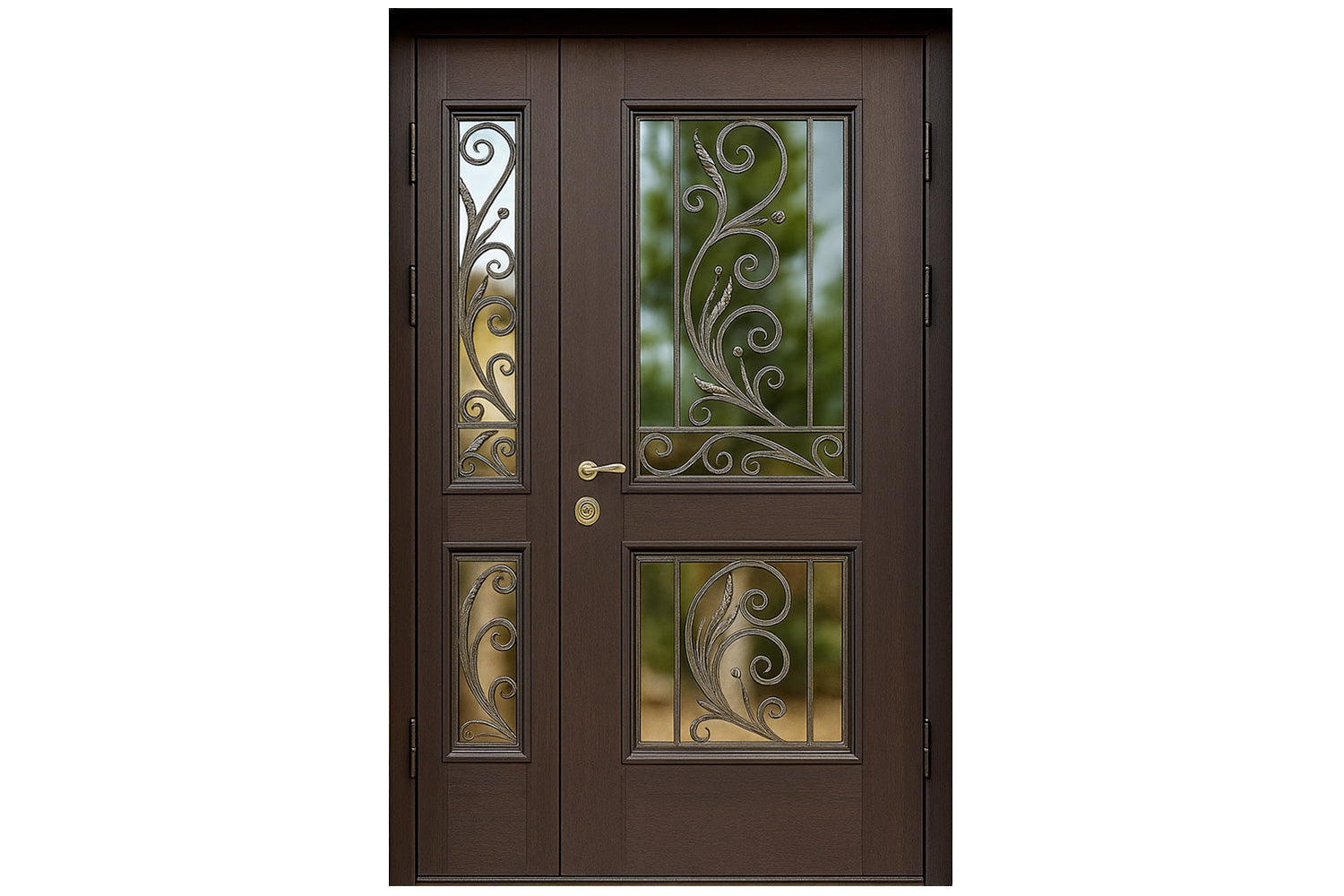 Royal 326 Wrought Iron Custom Exterior Door by Nova