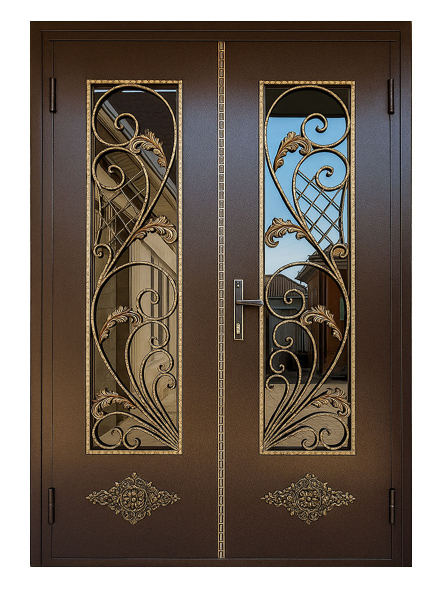 Royal 327 Wrought Iron Custom Exterior Door by Nova