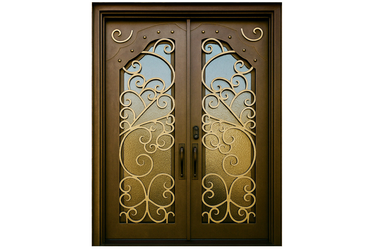 Royal 328 Wrought Iron Custom Exterior Door by Nova