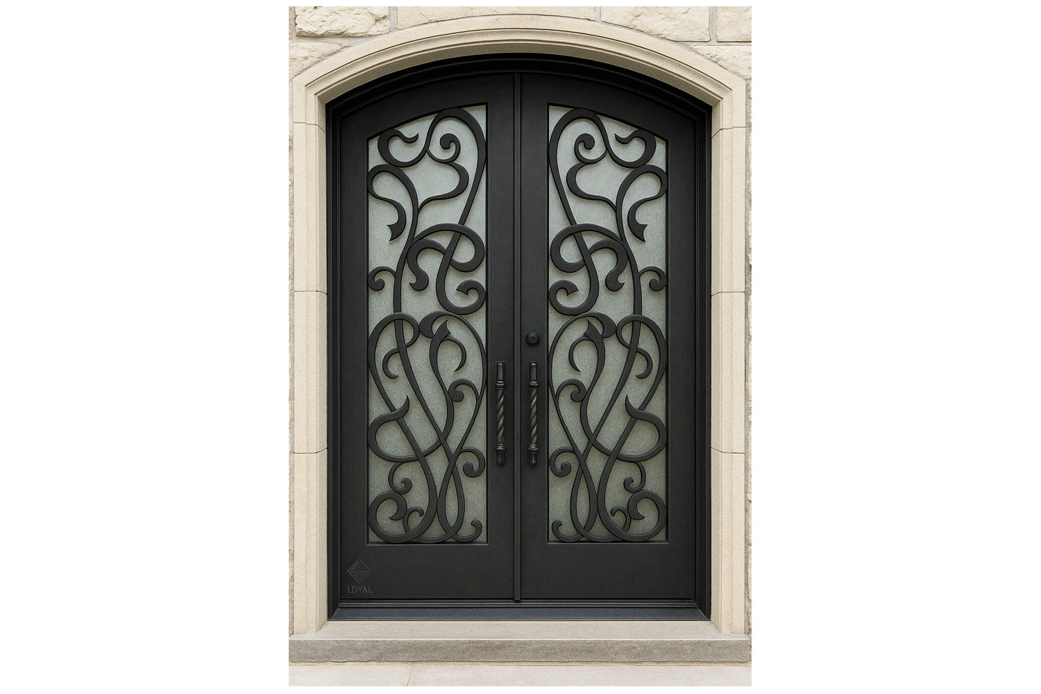 Royal 329 Wrought Iron Custom Exterior Door by Nova