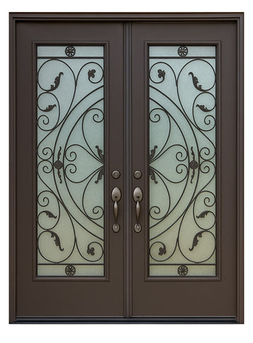 Royal 330 Wrought Iron Custom Exterior Door by Nova