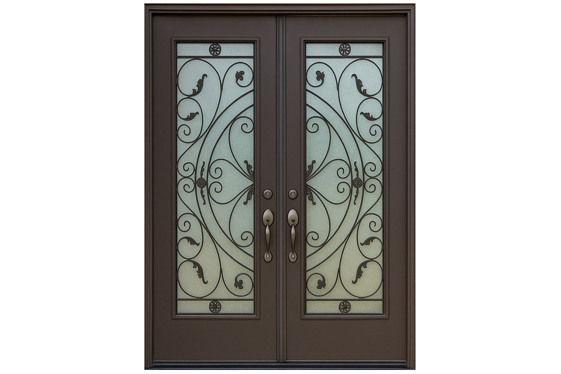 Royal 330 Wrought Iron Custom Exterior Door by Nova