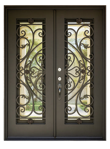 Royal 331 Wrought Iron Custom Exterior Door by Nova