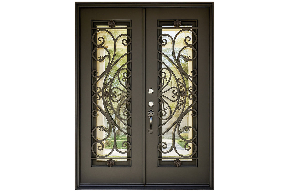 Royal 331 Wrought Iron Custom Exterior Door by Nova