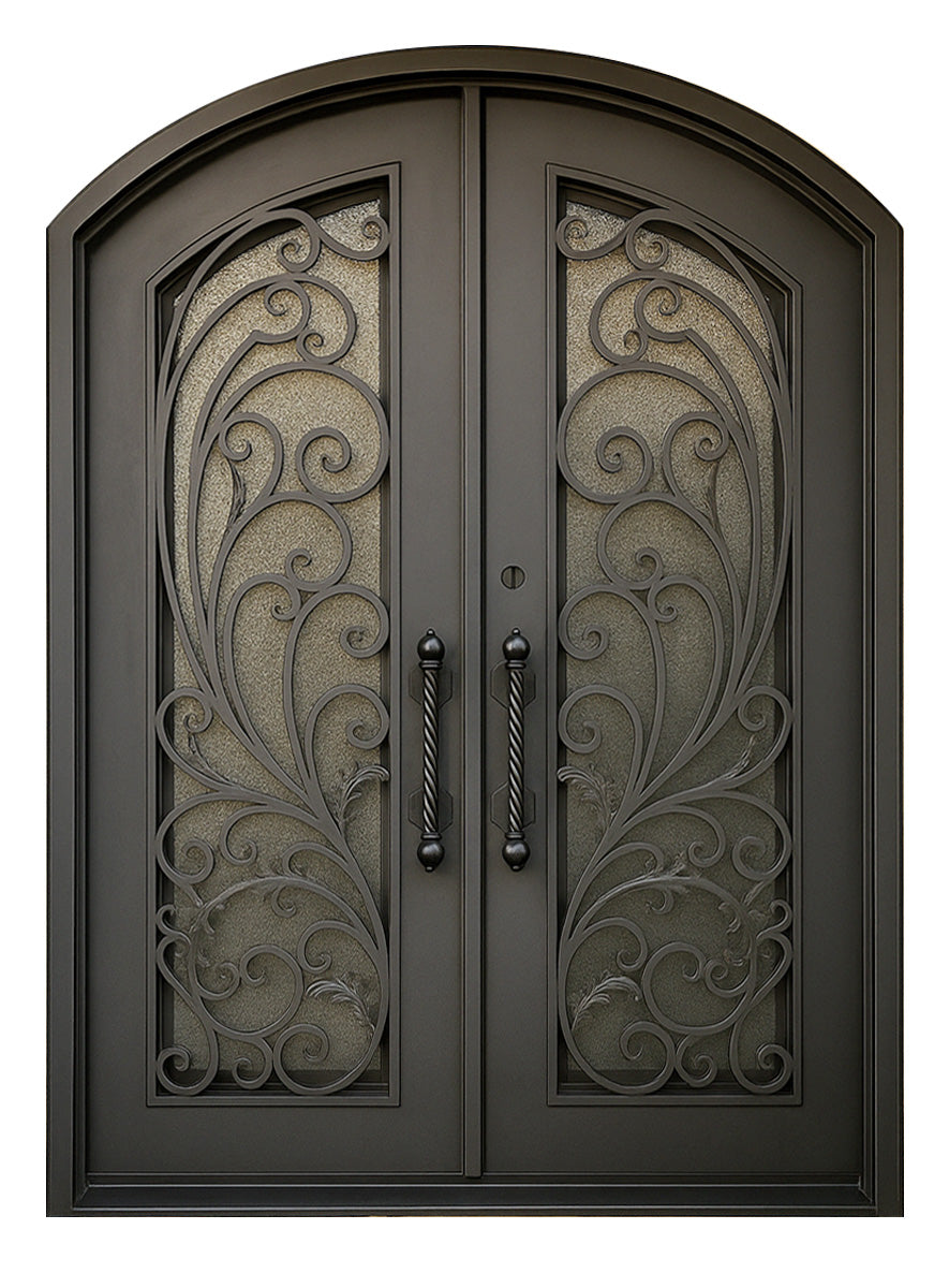 Royal 333 Wrought Iron Custom Exterior Door by Nova