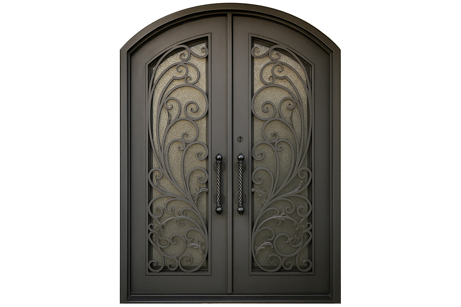 Royal 333 Wrought Iron Custom Exterior Door by Nova