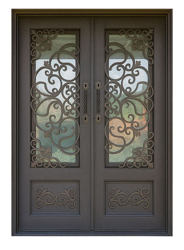 Royal 335 Wrought Iron Custom Exterior Door by Nova