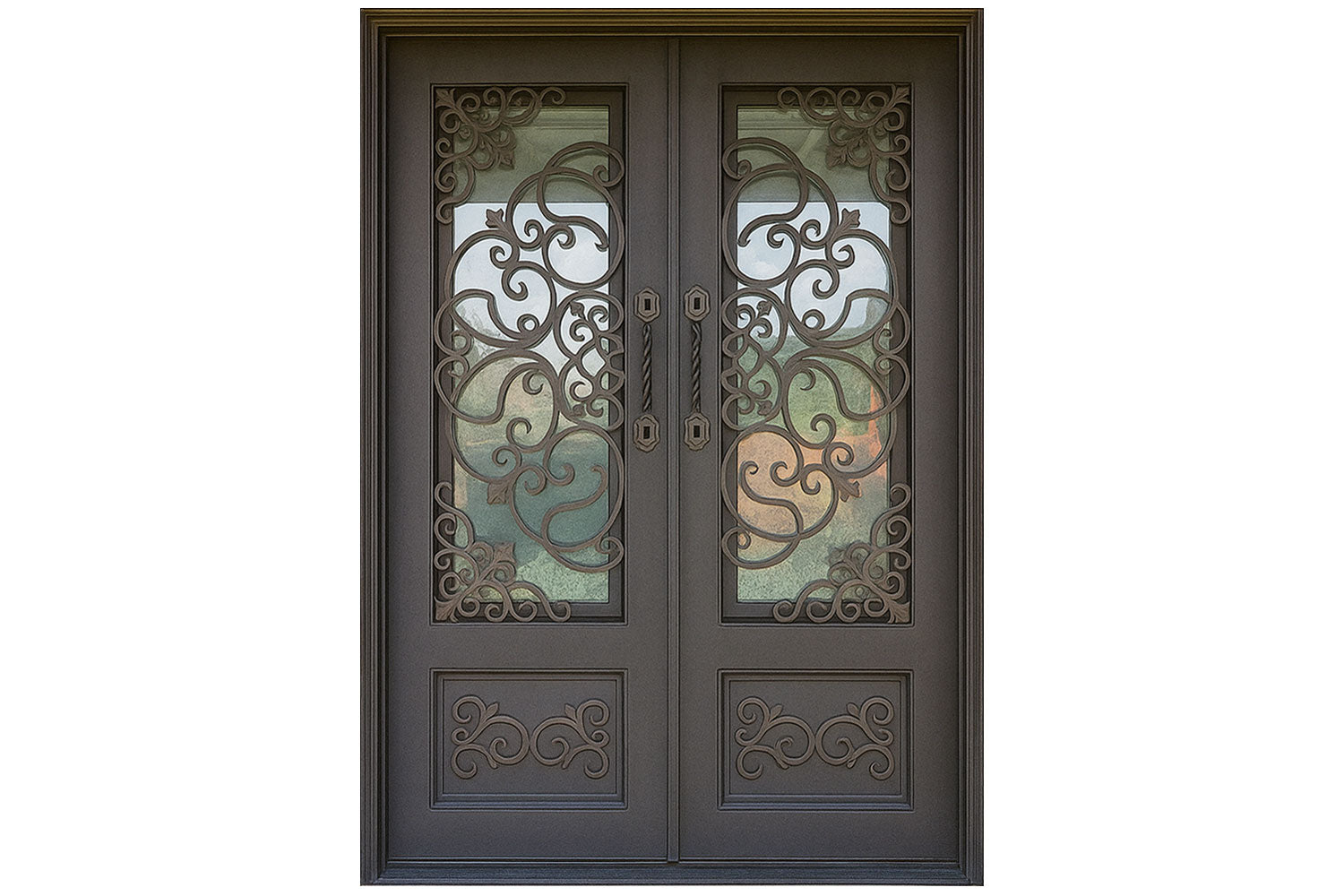 Royal 335 Wrought Iron Custom Exterior Door by Nova