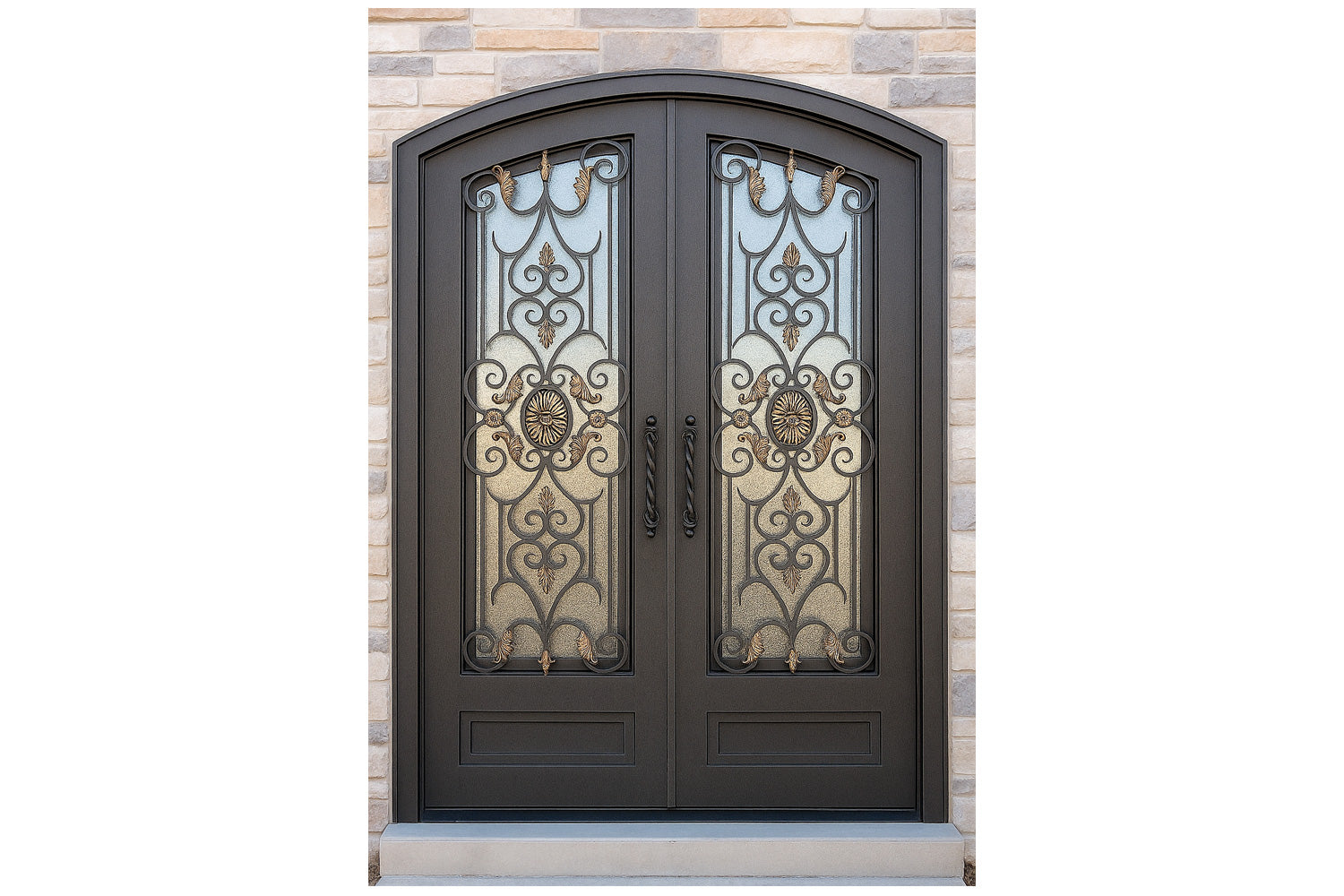 Royal 338 Wrought Iron Custom Exterior Door by Nova