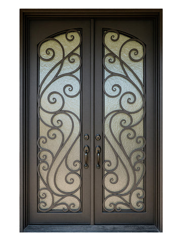 Royal 339 Wrought Iron Custom Exterior Door by Nova