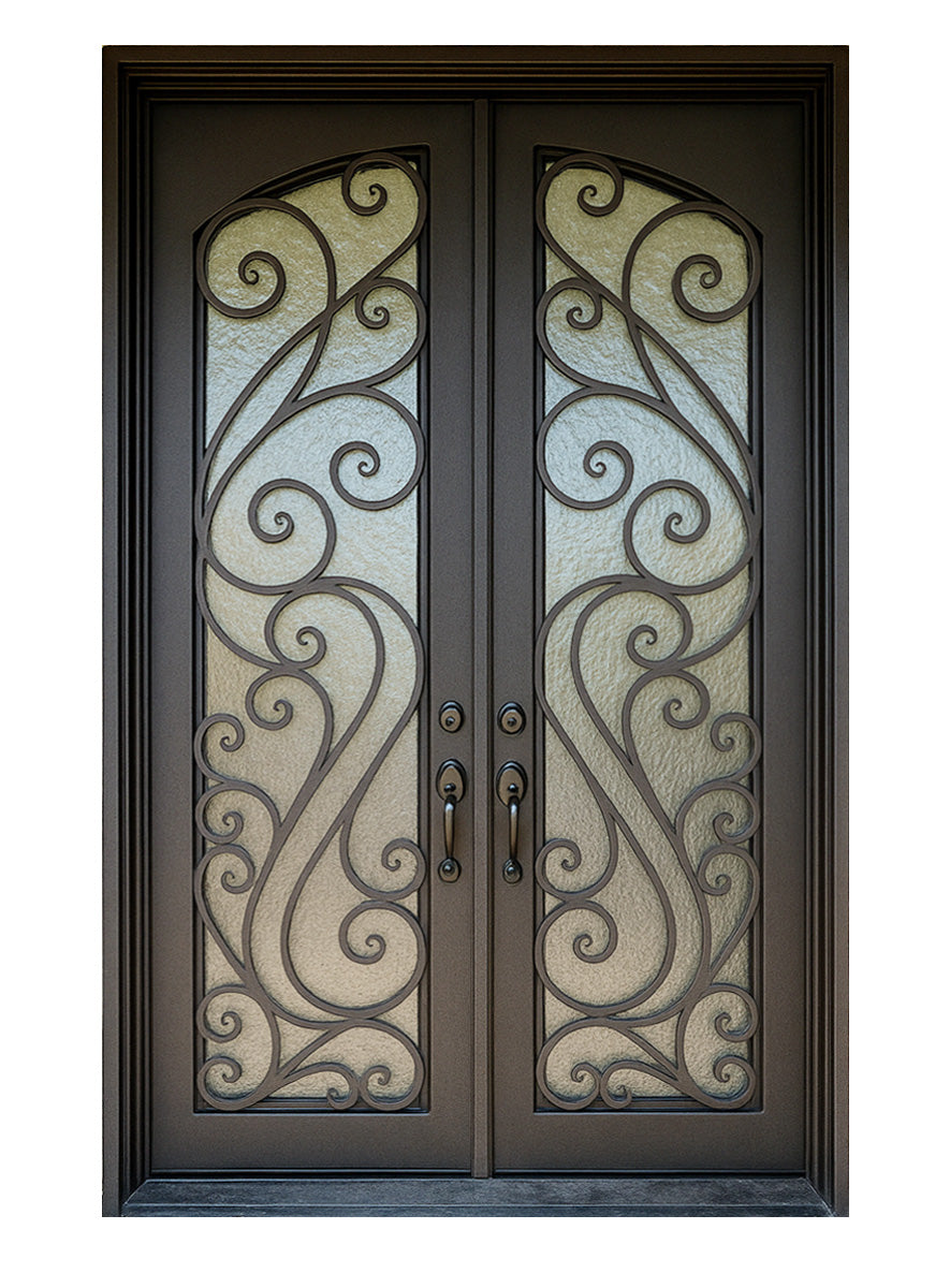 Royal 339 Wrought Iron Custom Exterior Door by Nova
