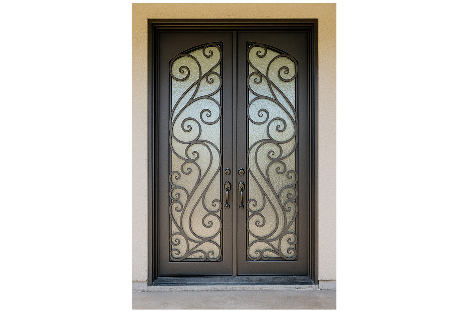 Royal 339 Wrought Iron Custom Exterior Door by Nova
