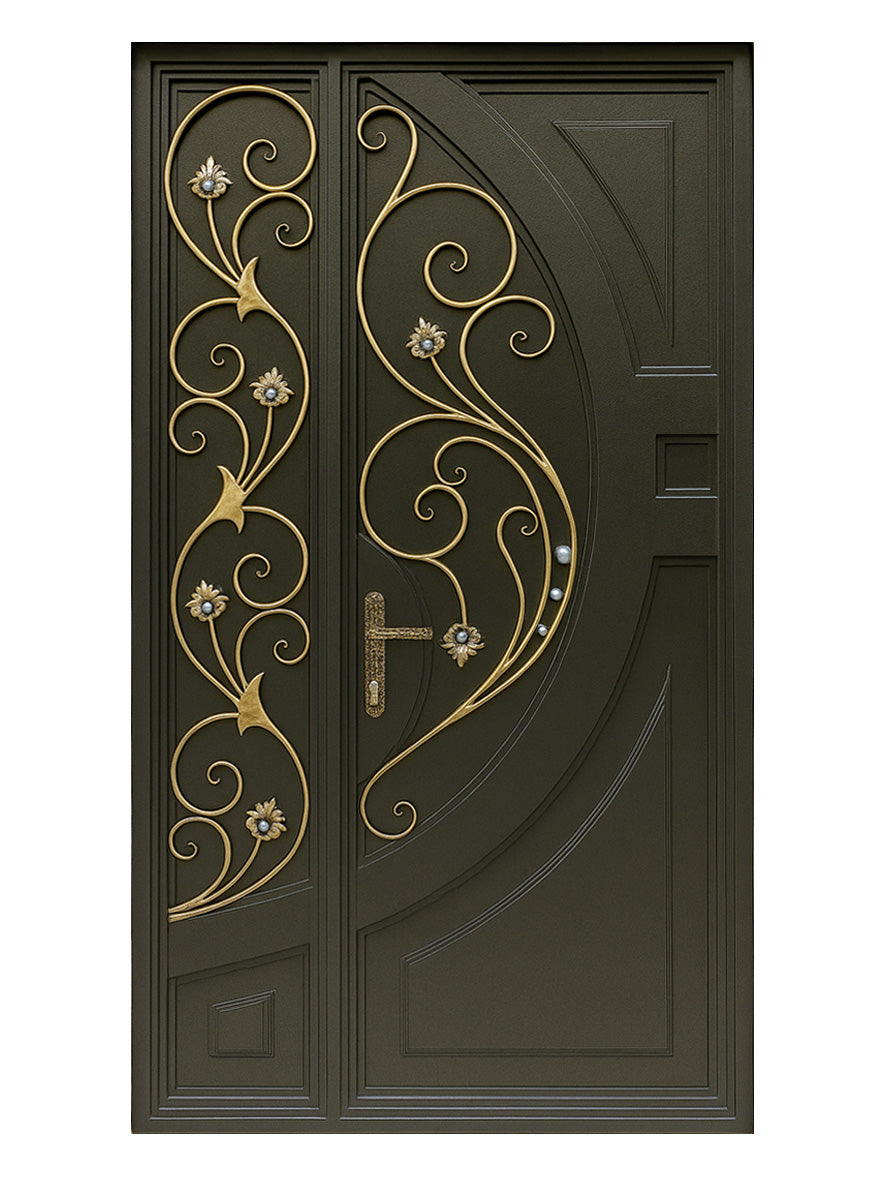 Royal 340 Wrought Iron Custom Exterior Door by Nova