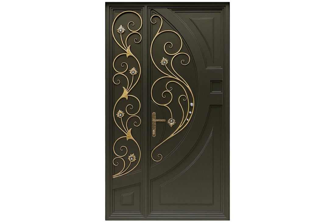 Royal 340 Wrought Iron Custom Exterior Door by Nova