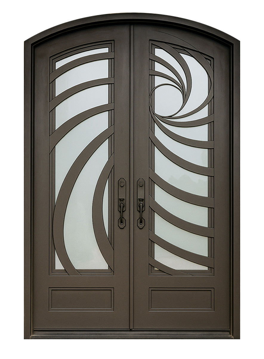Royal 342 Wrought Iron Custom Exterior Door by Nova