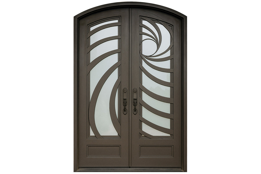 Royal 342 Wrought Iron Custom Exterior Door by Nova