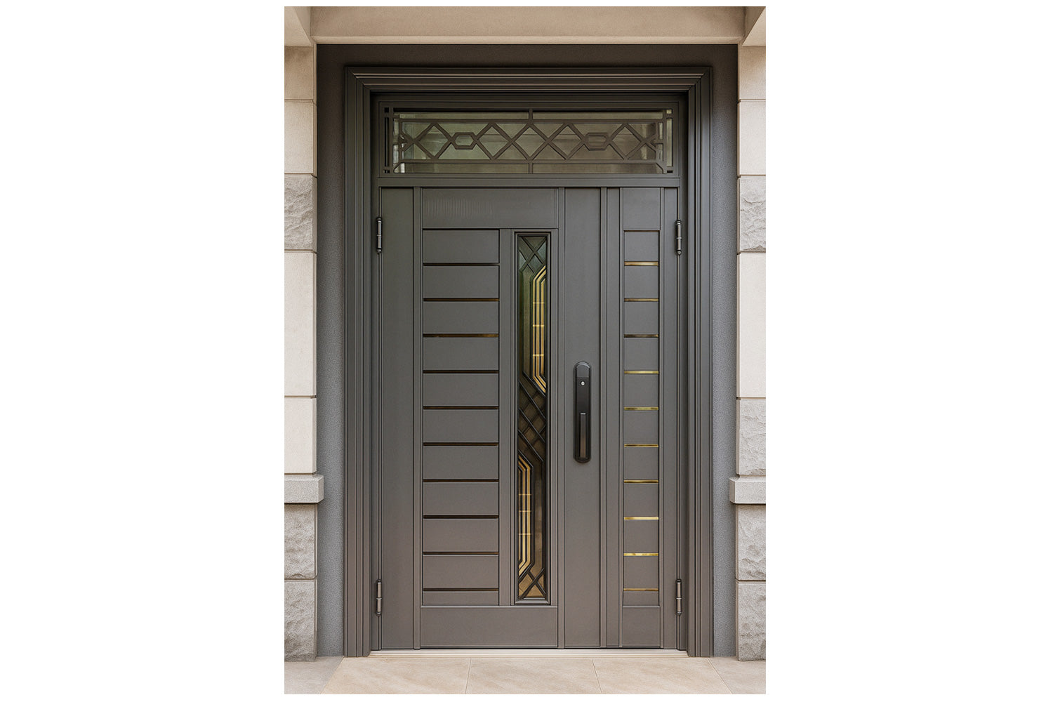 Royal 343 Wrought Iron Custom Exterior Door by Nova