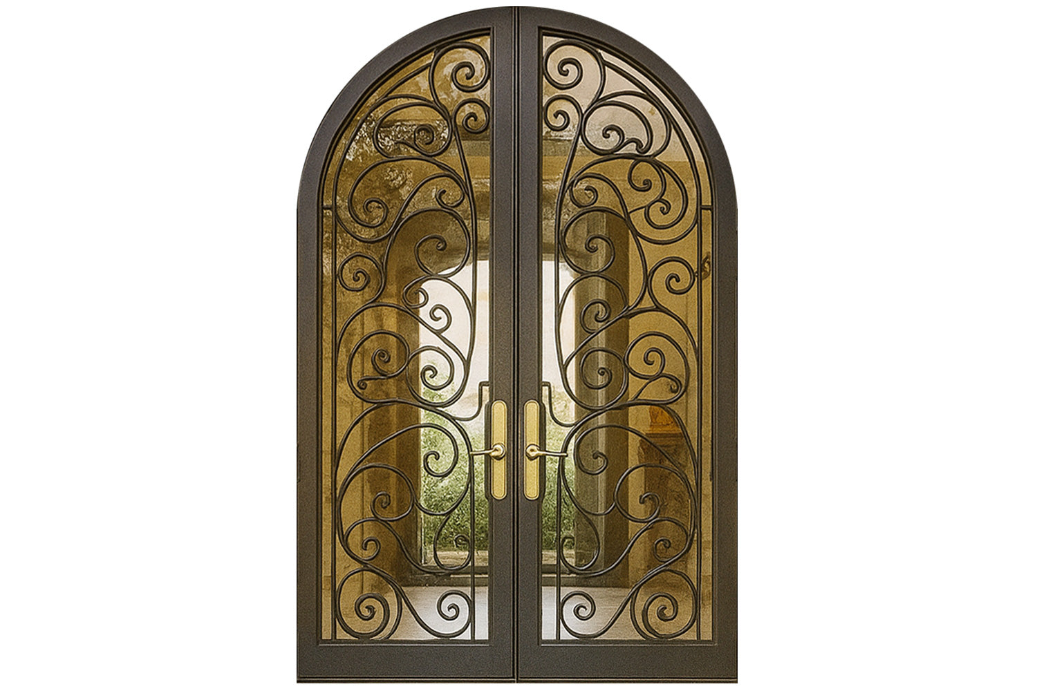 Royal 345 Wrought Iron Custom Exterior Door by Nova