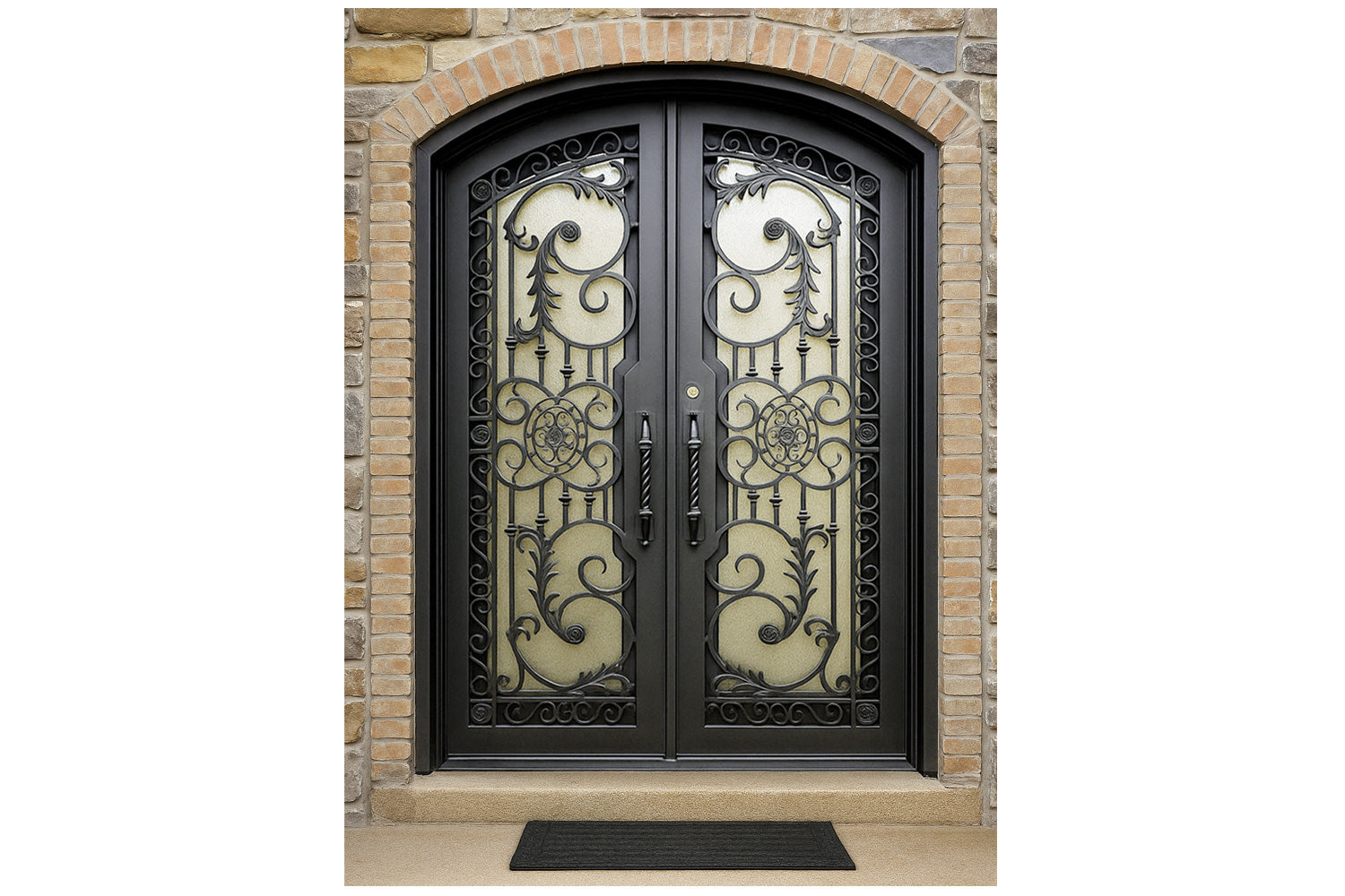 Royal 346 Wrought Iron Custom Exterior Door by Nova