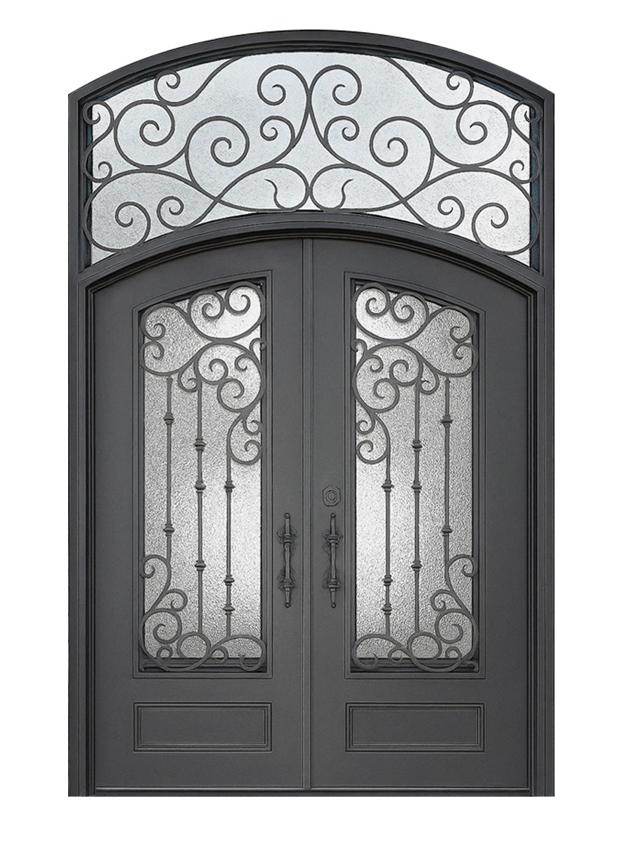 Royal 347 Wrought Iron Custom Exterior Door by Nova