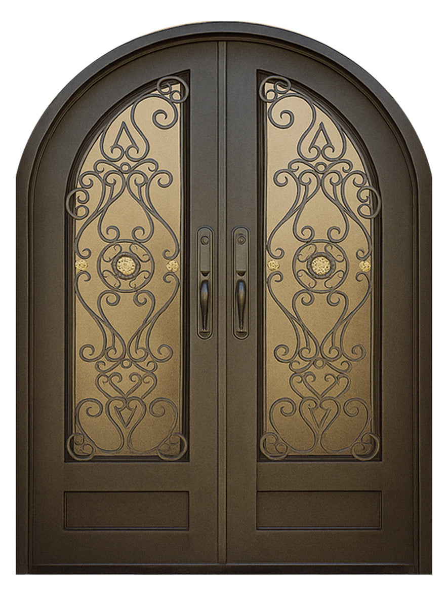 Royal 348 Wrought Iron Custom Exterior Door by Nova