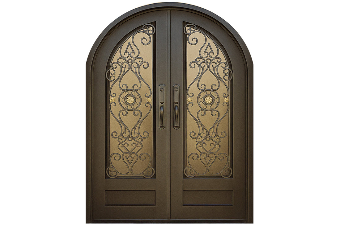 Royal 348 Wrought Iron Custom Exterior Door by Nova