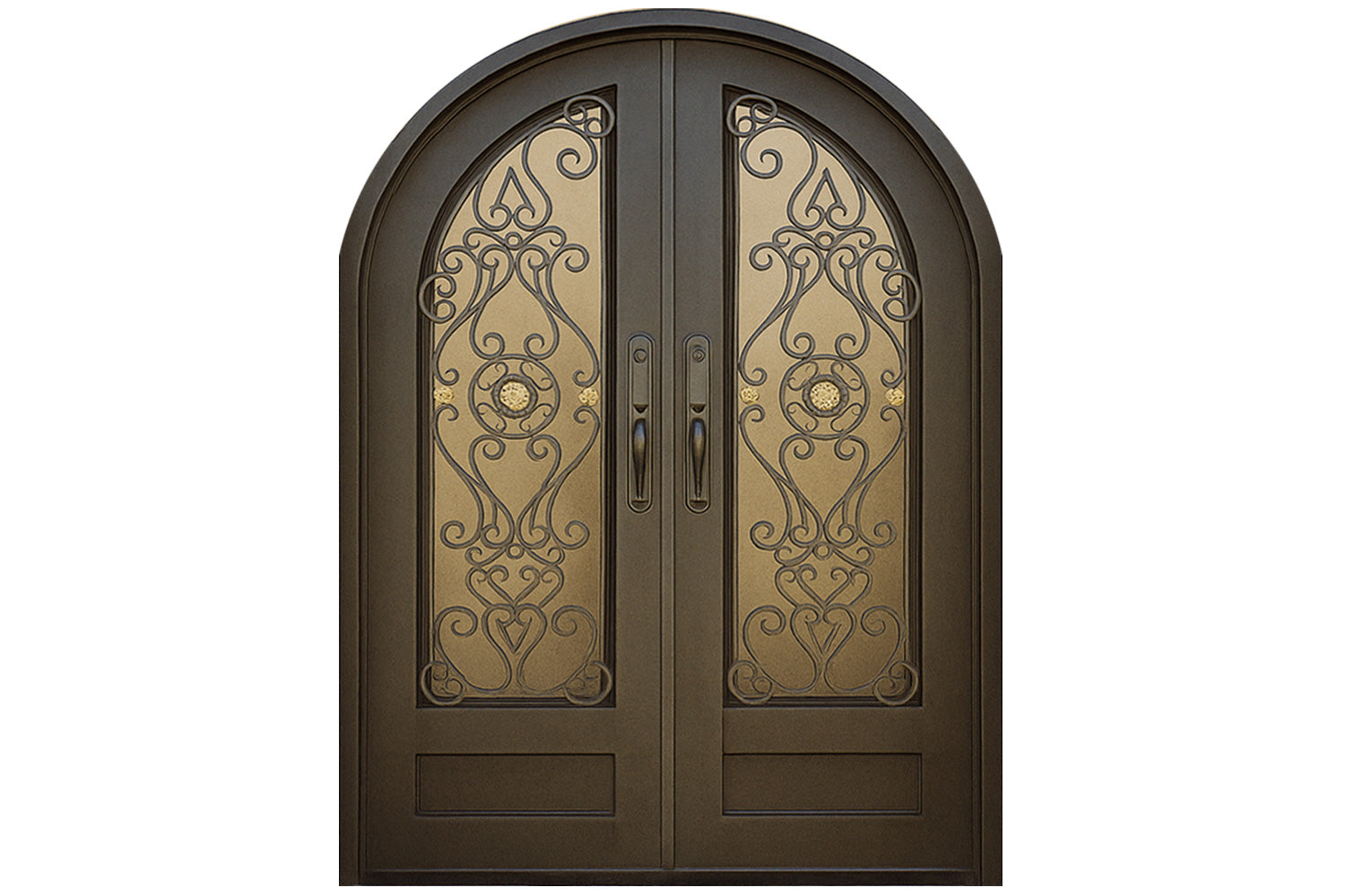 Royal 348 Wrought Iron Custom Exterior Door by Nova
