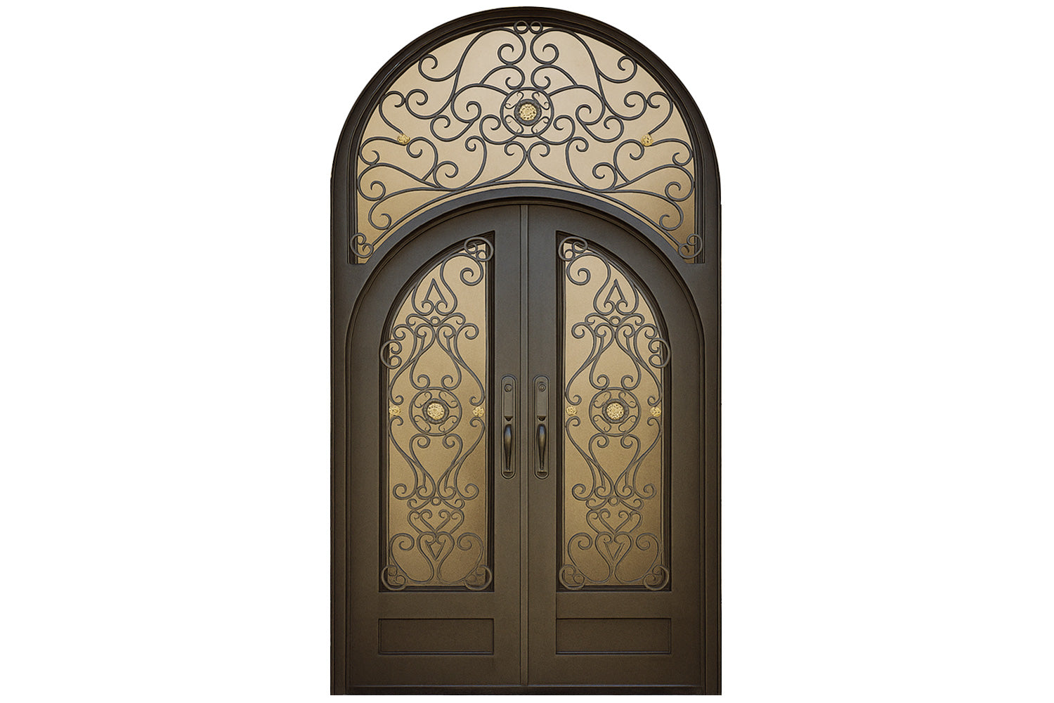 Royal 348 Wrought Iron Custom Exterior Door by Nova