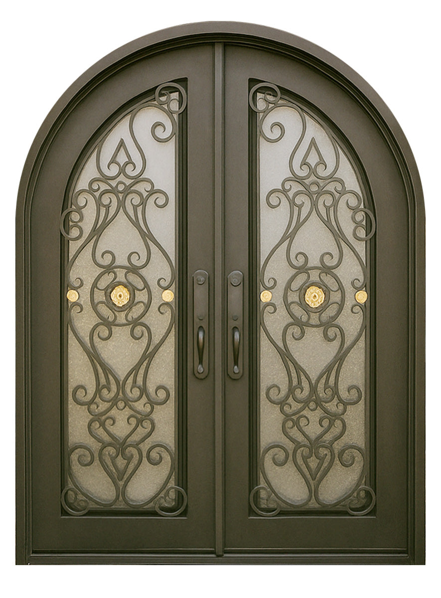 Royal 349 Wrought Iron Custom Exterior Door by Nova