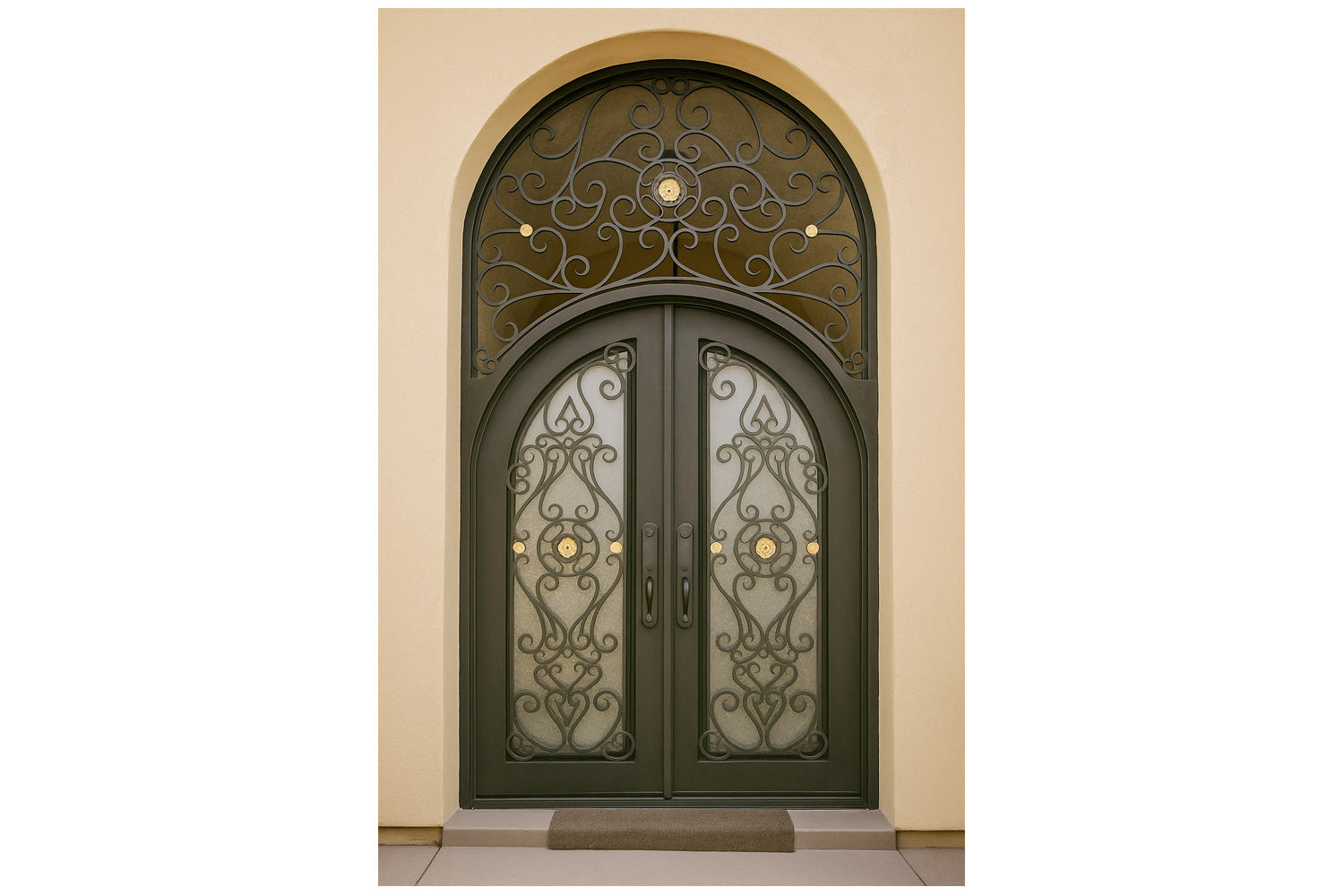 Royal 349 Wrought Iron Custom Exterior Door by Nova