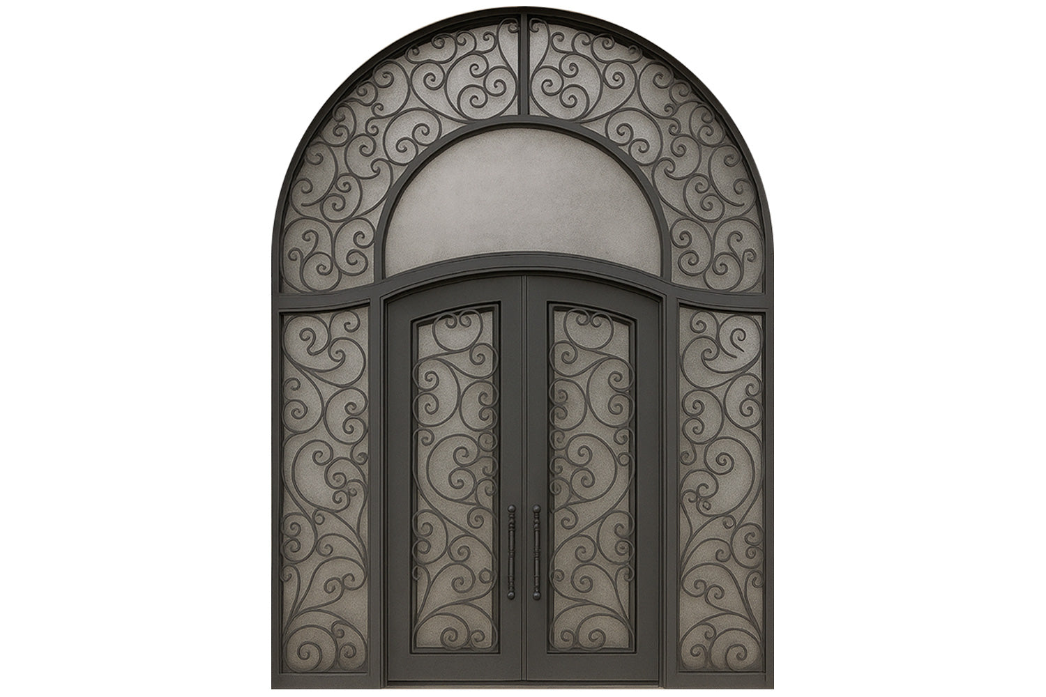 Royal 351 Wrought Iron Custom Exterior Door by Nova