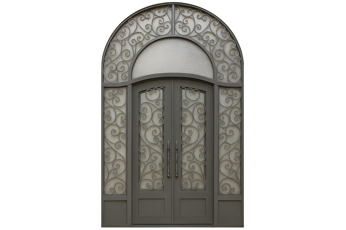 Royal 352 Wrought Iron Custom Exterior Door by Nova
