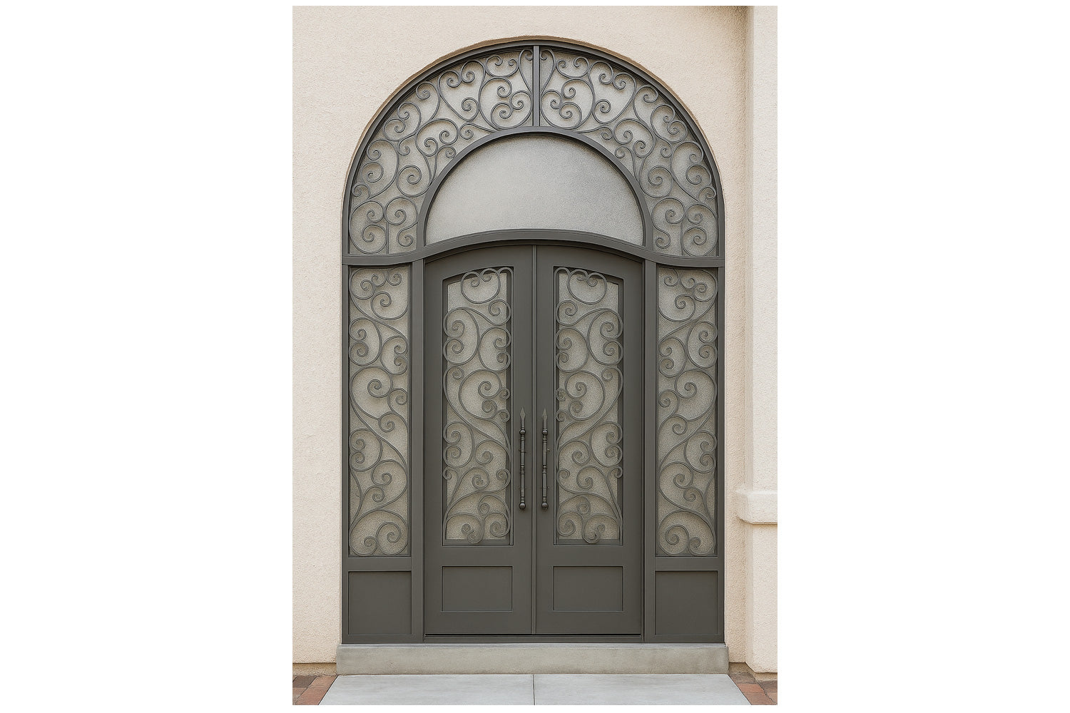 Royal 352 Wrought Iron Custom Exterior Door by Nova