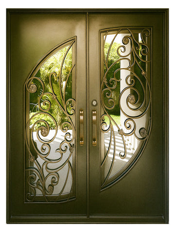 Royal 353 Wrought Iron Custom Exterior Door by Nova