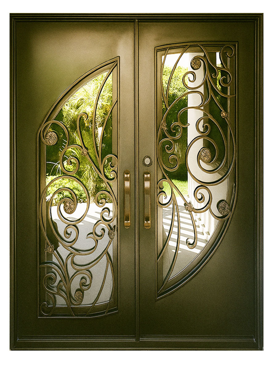 Royal 353 Wrought Iron Custom Exterior Door by Nova