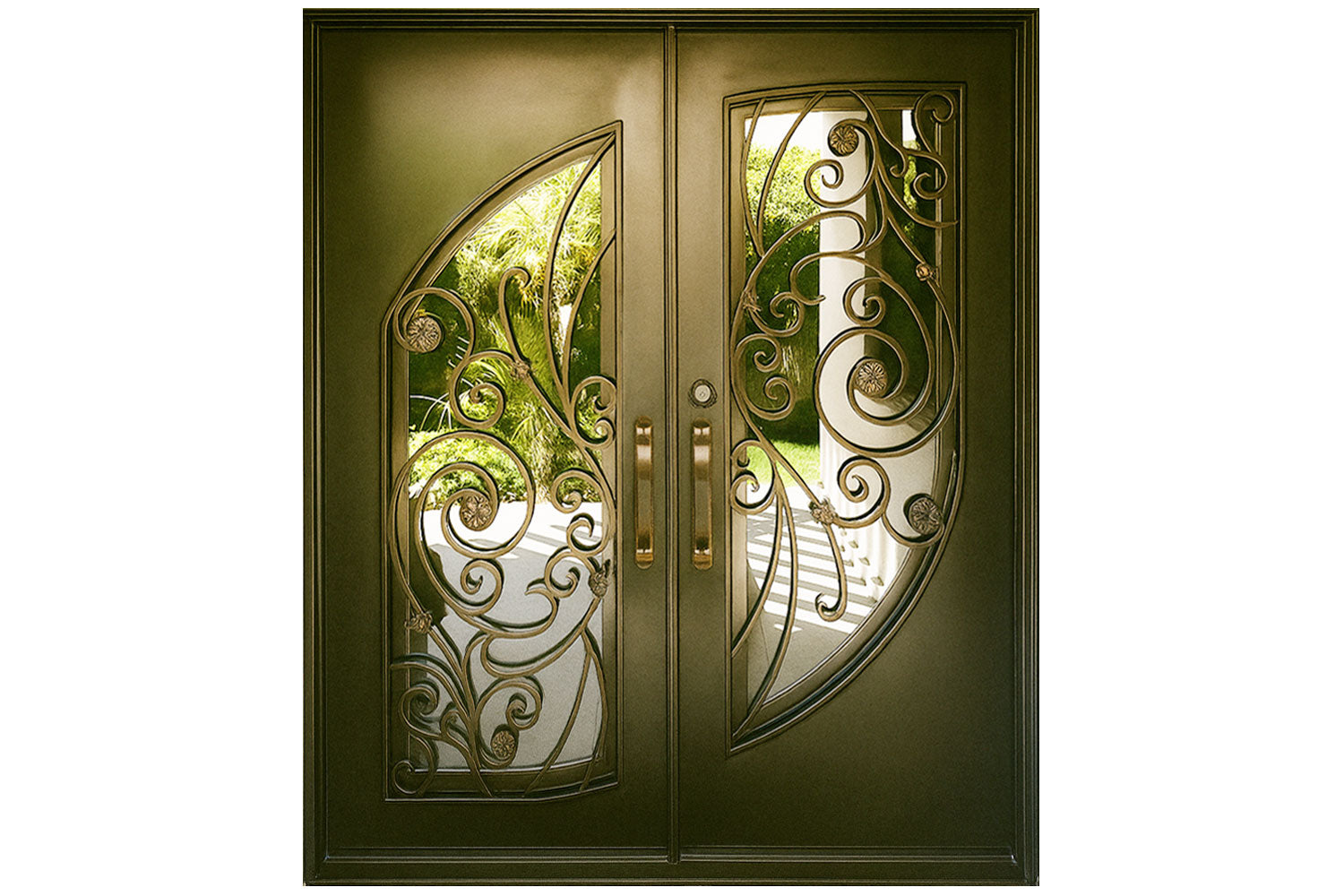 Royal 353 Wrought Iron Custom Exterior Door by Nova