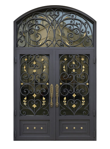 Royal 355 Wrought Iron Custom Exterior Door by Nova