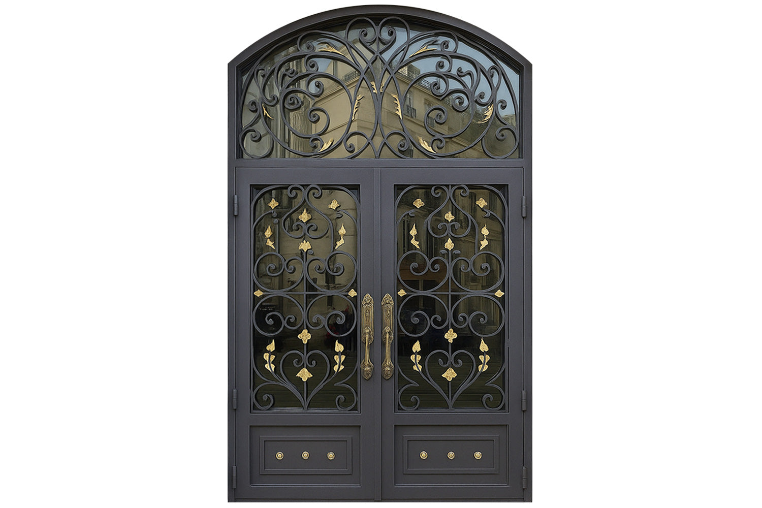 Royal 355 Wrought Iron Custom Exterior Door by Nova