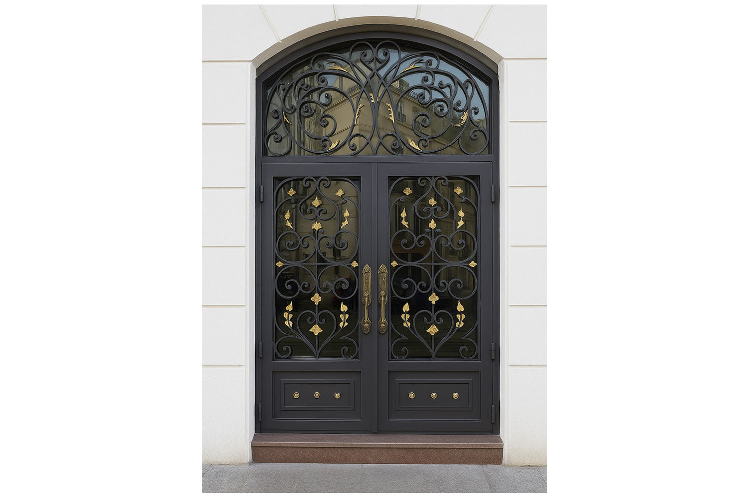 Royal 355 Wrought Iron Custom Exterior Door by Nova