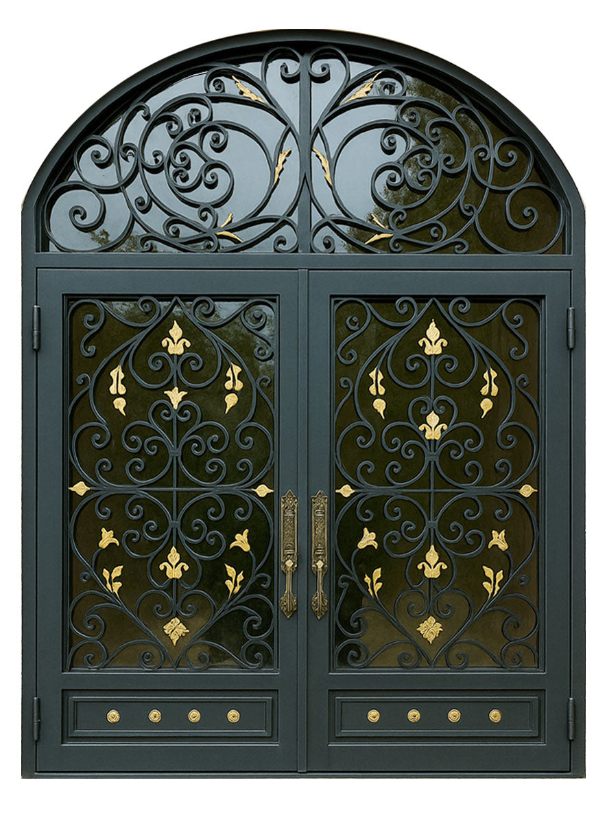 Royal 356 Wrought Iron Custom Exterior Door by Nova