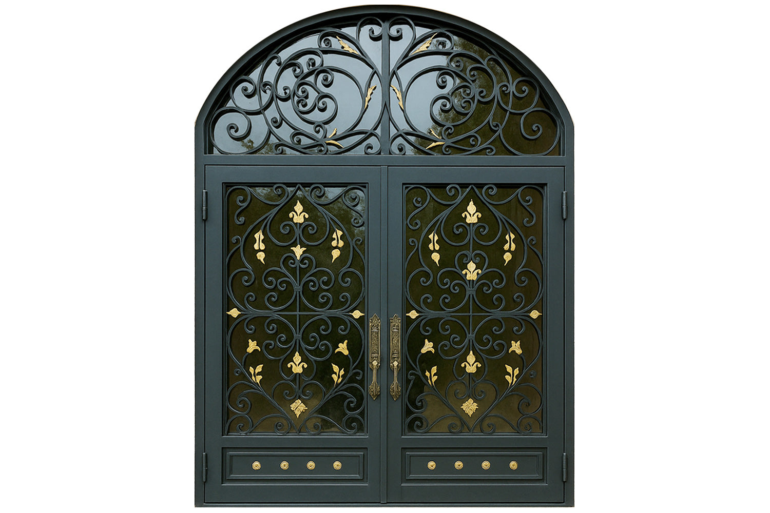 Royal 356 Wrought Iron Custom Exterior Door by Nova
