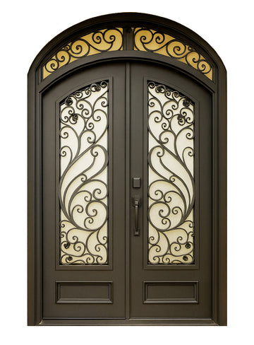 Royal 357 Wrought Iron Custom Exterior Door by Nova