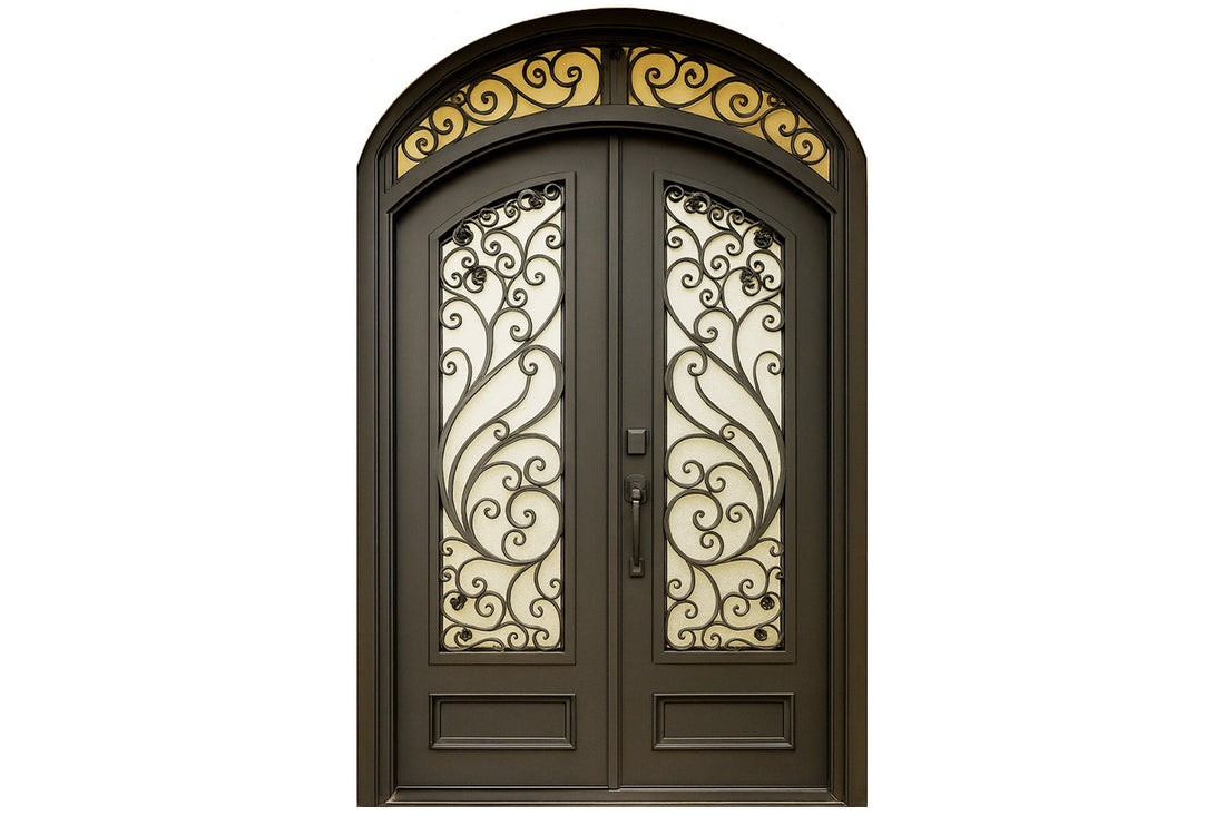 Royal 357 Wrought Iron Custom Exterior Door by Nova