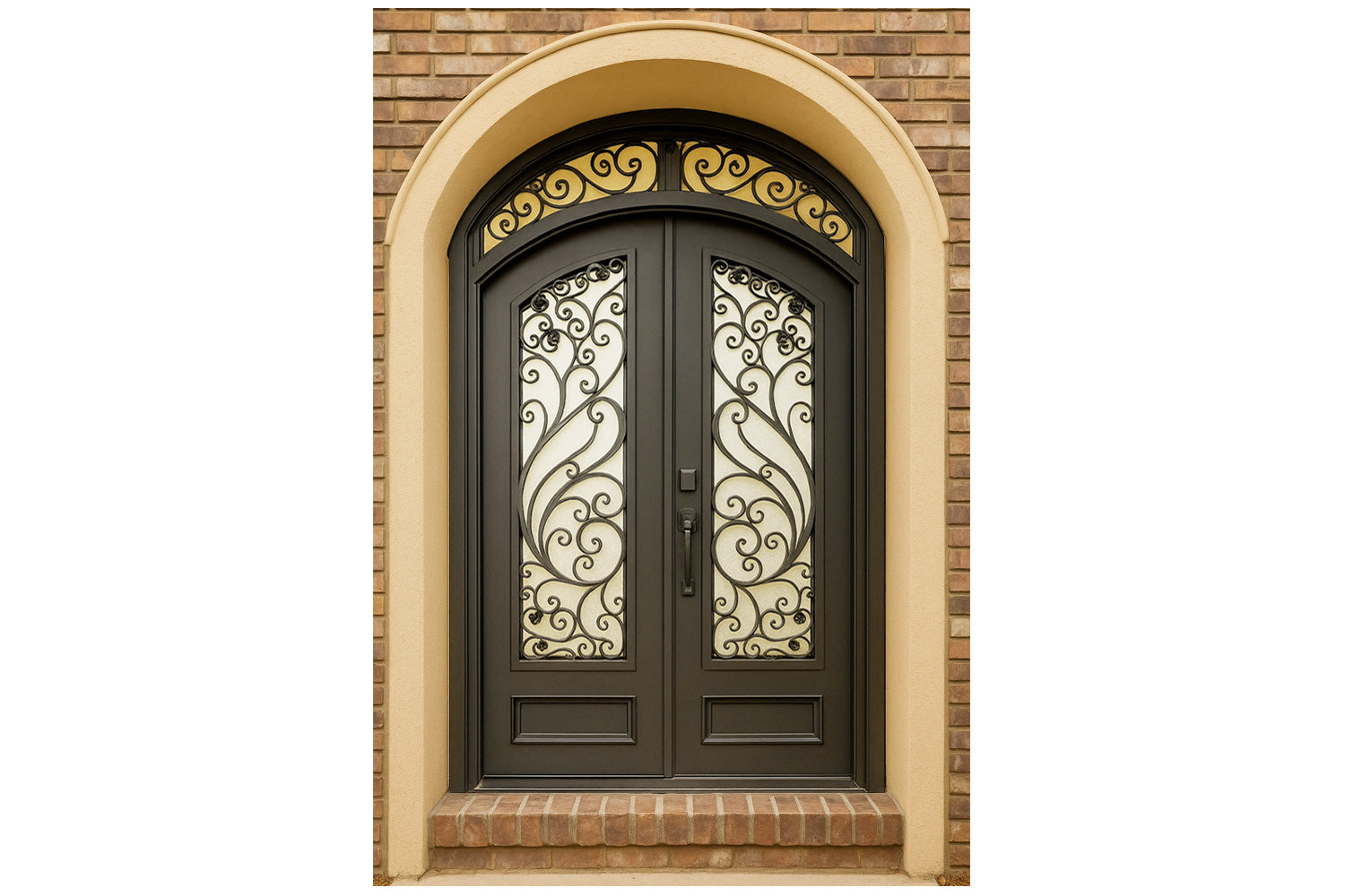 Royal 357 Wrought Iron Custom Exterior Door by Nova
