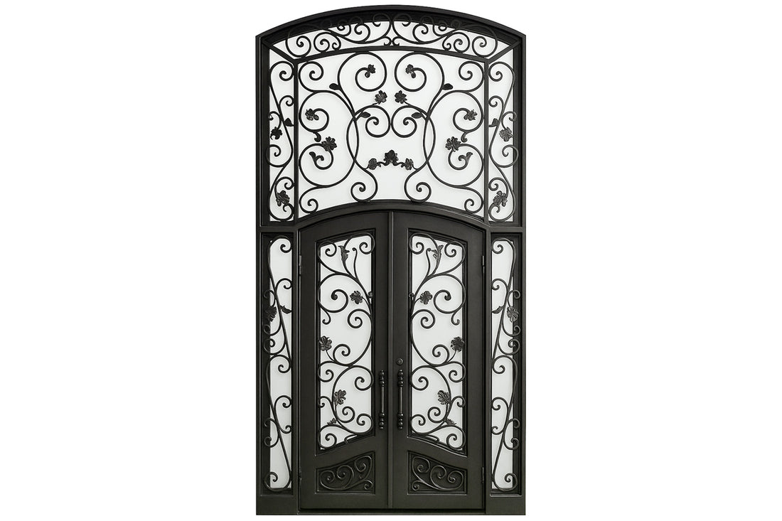 Royal 358 Wrought Iron Custom Exterior Door by Nova